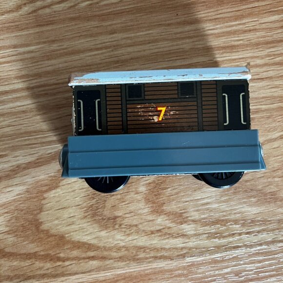 Thomas Friends Wooden Railway Train Tank Engine - Toby - Picture 6 of 9